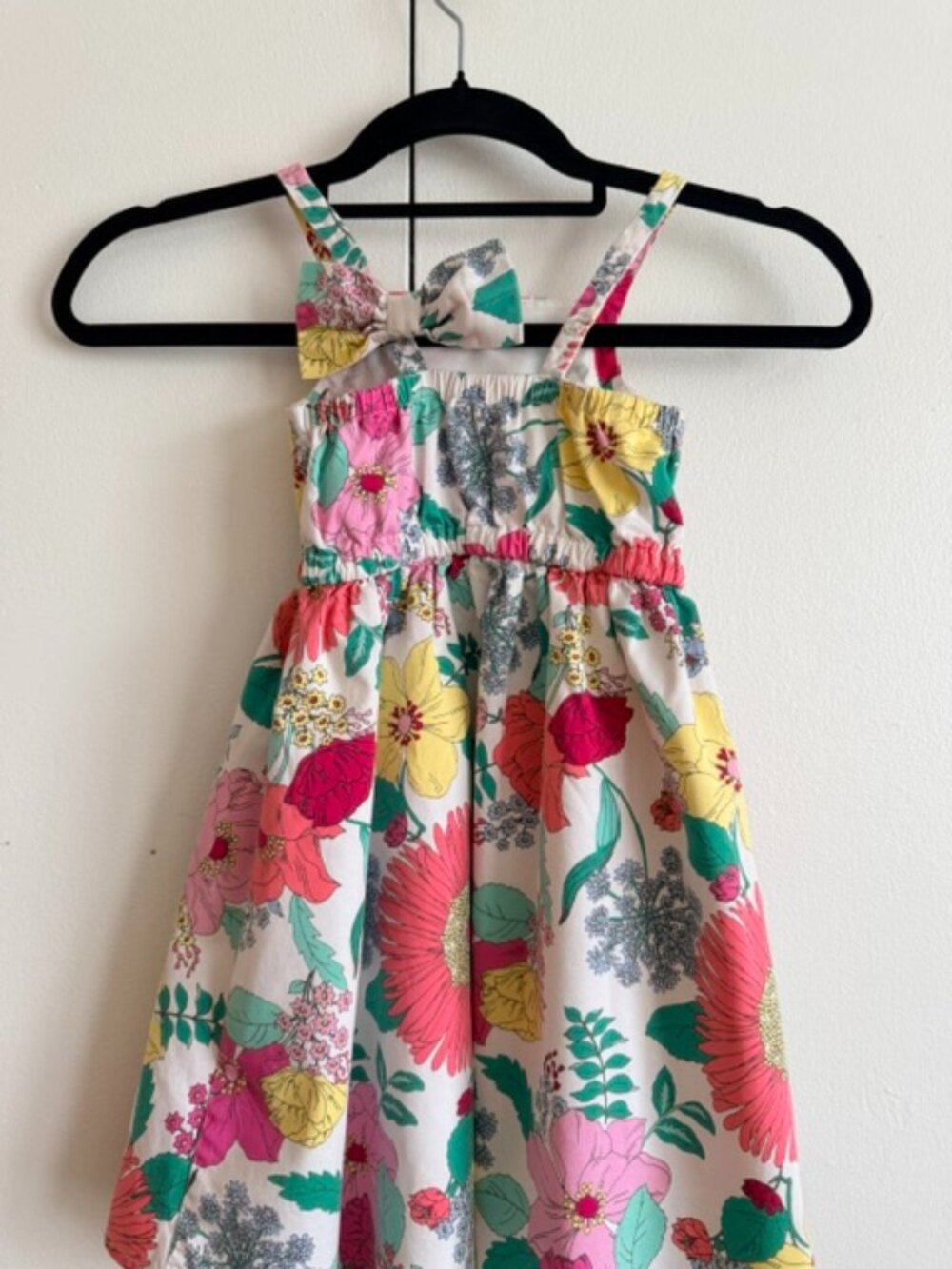 Crazy 8 Girls Floral Sundress | Size 3T | Colorful Sleeveless Cotton Dress with